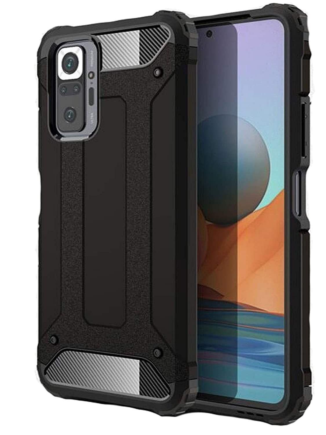 Redmi Note 10 Pro Back Cover Case Elegant Armor / Redmi Note 10 Pro Max Back Cover Case Elegant Armor