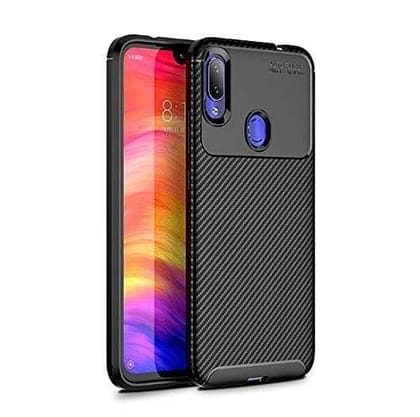 Redmi Note 7 Back Cover Case Carbon Fiber / Note 7s / Note 7 Pro Back Cover Case Carbon Fiber