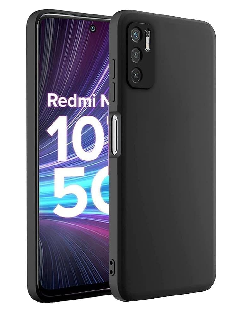 Redmi Note 10T 5G Back Cover Case Liquid Silicone