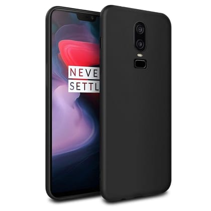 OnePlus 6 Back Cover Case Soft Flexible