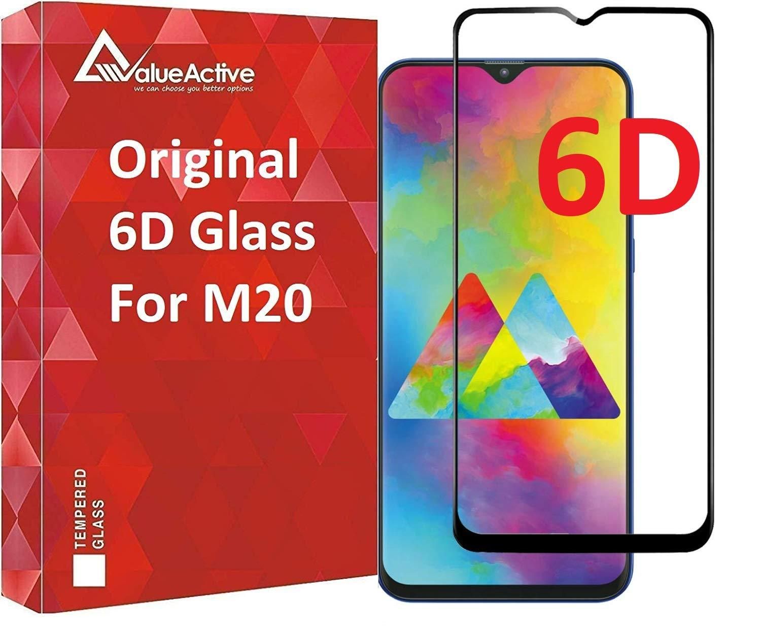 ValueActive Screen Protector 6D Tempered Glass For Samsung Galaxy M20