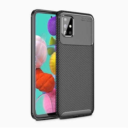 Samsung Galaxy A51 Back Cover Case Carbon Fiber