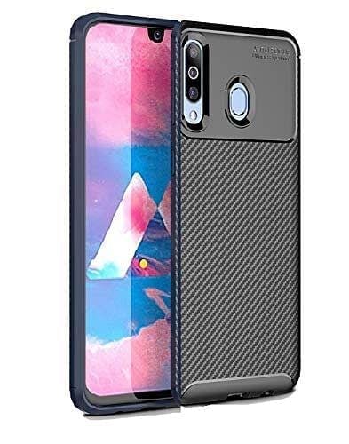 Samsung Galaxy M30 Back Cover Case Carbon Fiber