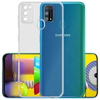 Samsung Galaxy M31 Prime / F41 / M31 Back Cover Case Camera Protection Transparent