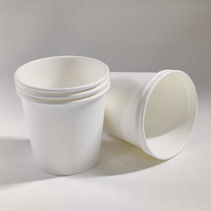 White Paper Cups (150ml, Pack of 100)