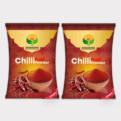 Red Chilli Powder (Pack of 2)