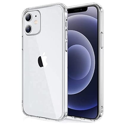 KloutCase Transparent Back Cover Case for iPhone 12 / iPhone 12 Pro Ultra Hybrid Clear Camera Protection Back Cover Case for iPhone 12 / iPhone 12 Pro Back Cover