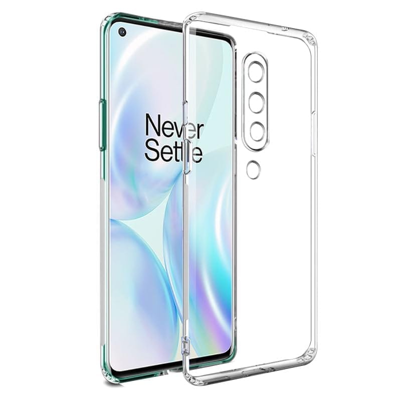 OnePlus 8 Back Cover Case Bumper Camera Transparent