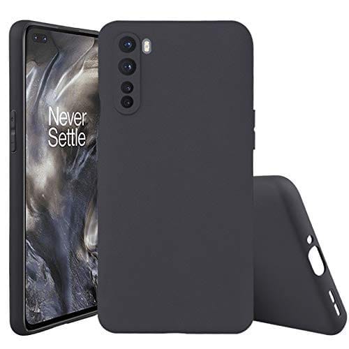 OnePlus Nord Back Cover Case Matte Soft Protector- Black