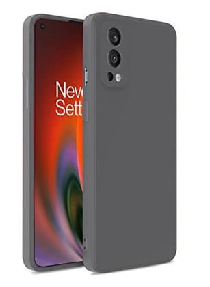 OnePlus Nord 2 5G Back Cover Case Liquid silicone - Black