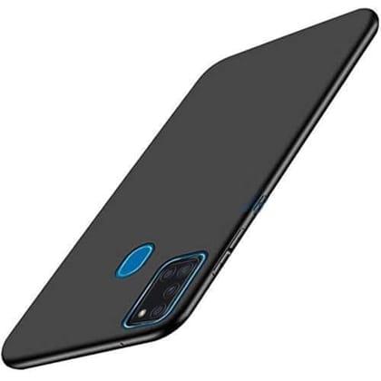 Samsung Galaxy A21s Back Cover Case Matte Soft - Black