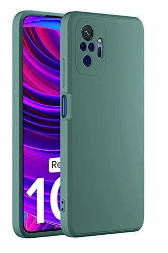 Redmi Note 10 Pro Max Back Cover Case Liquid silicone - Green