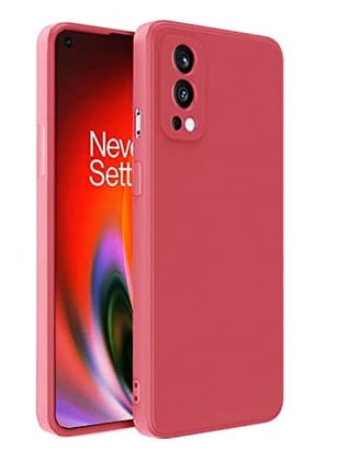 OnePlus Nord 2 5G Back Cover Case Liquid silicone - Red