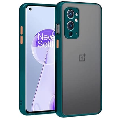 OnePlus 9R Back Cover Case Smoked Matte Bumper - Green