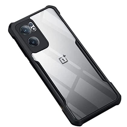 OnePlus Nord CE 2 5G Shockproof Clear Case - Black