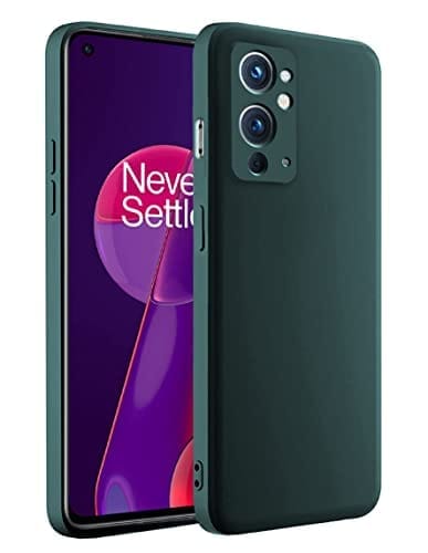 OnePlus 9RT 5G Back Cover Case Liquid silicone - Green