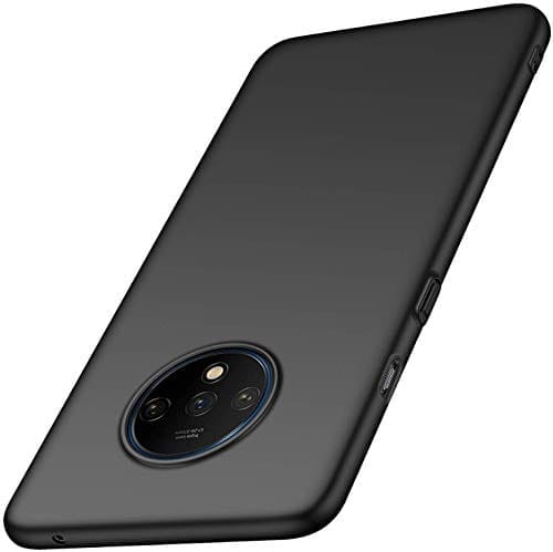 OnePlus 7T Back Cover Case Matte Soft - Black