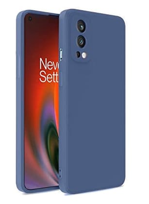 OnePlus Nord 2 5G Back Cover Case Liquid silicone - Blue