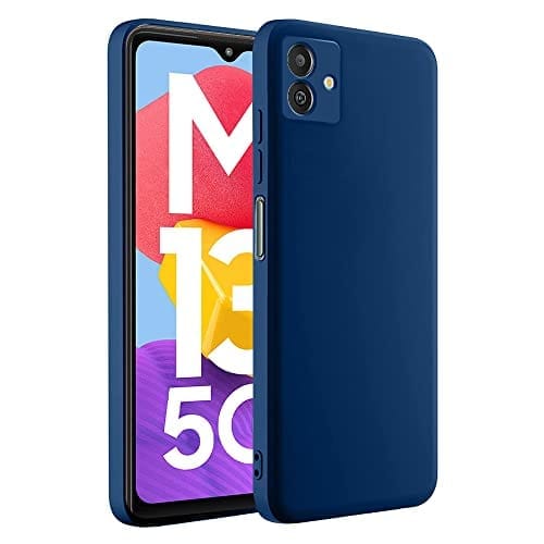 Samsung Galaxy M13 5G Back Cover Case Liquid silicone - Blue