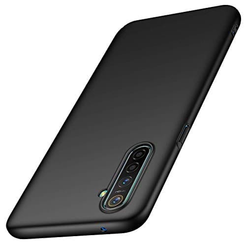 Realme XT Back Cover Case Matte Soft - Black