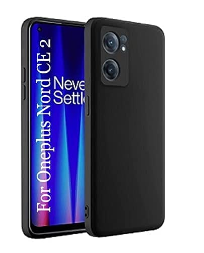 OnePlus Nord CE 2 5G Back Cover Case Liquid silicone - Black