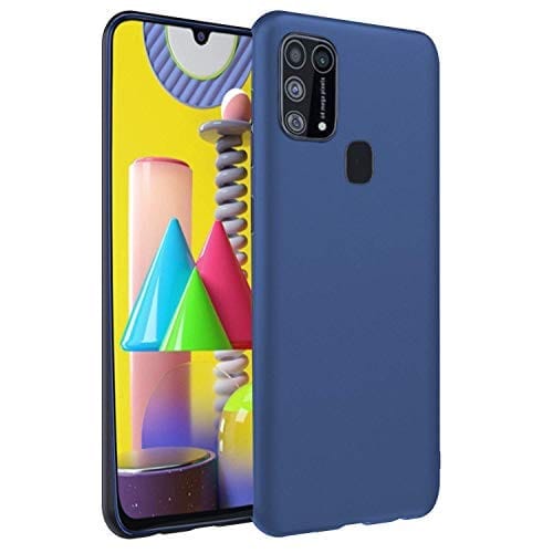 Samsung Galaxy M31 Back Cover Case Soft - Blue