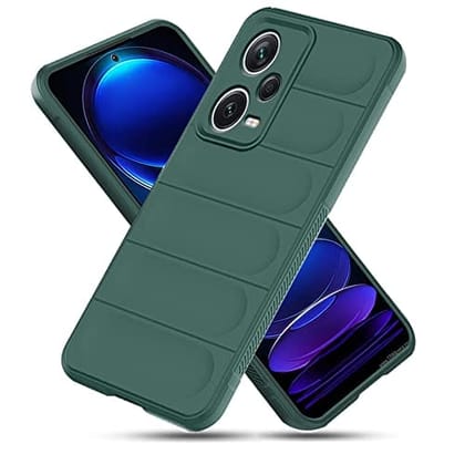 Redmi Note 12 Pro 5G Back Cover Case Jacket Liquid silicone - Green