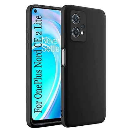 OnePlus Nord CE 2 Lite 5G Back Cover Case Liquid silicone - Black