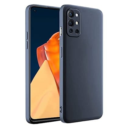 OnePlus 9R Back Cover Case Liquid silicone -Gray