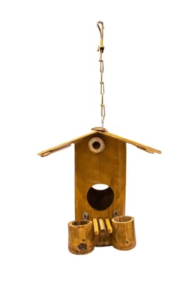 Divine Life BAMBOOS Handmade Bamboo Bird House