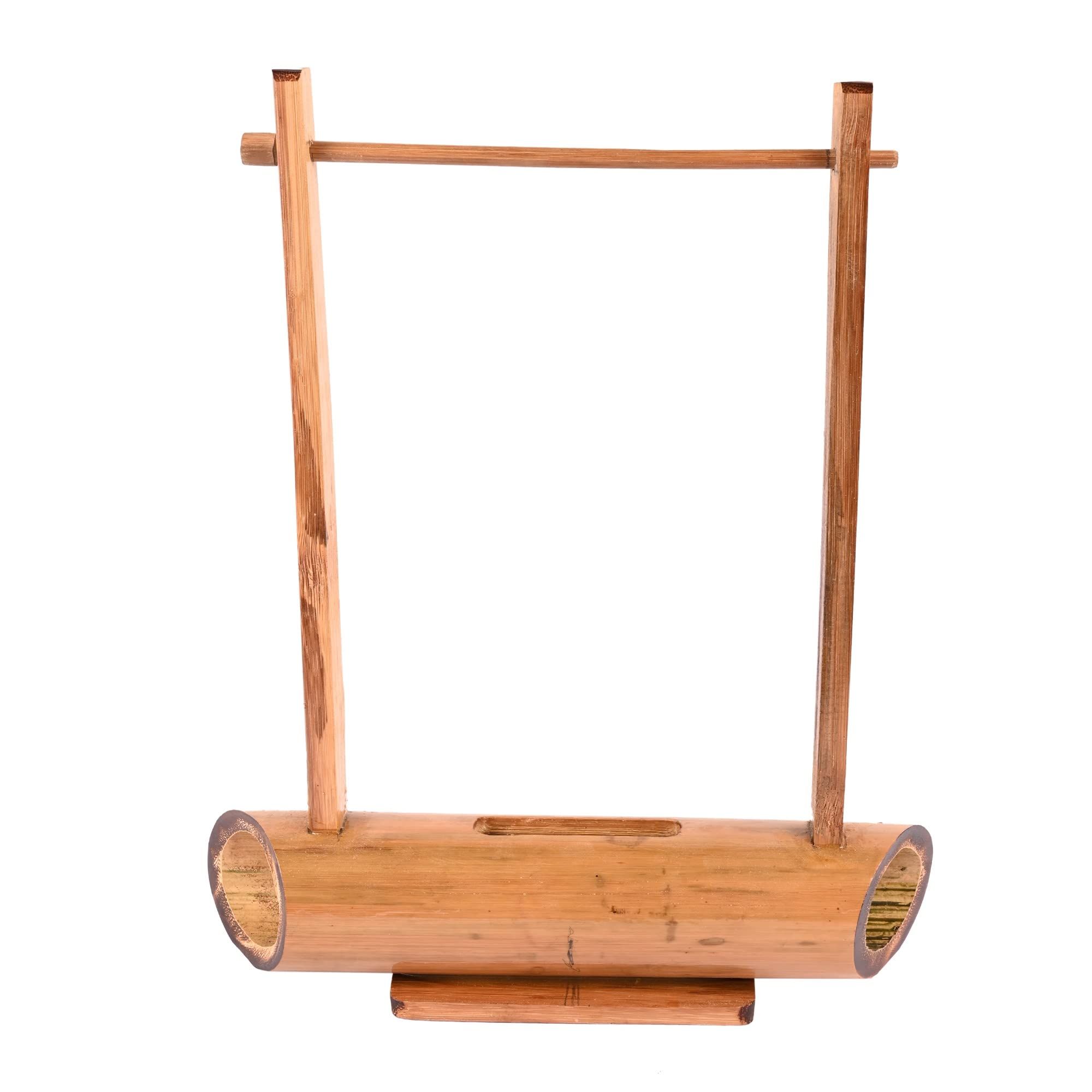 Divine Life BAMBOOS Handmade Bamboo Mobile Stand for All Devices (Beige, DBPS_10)