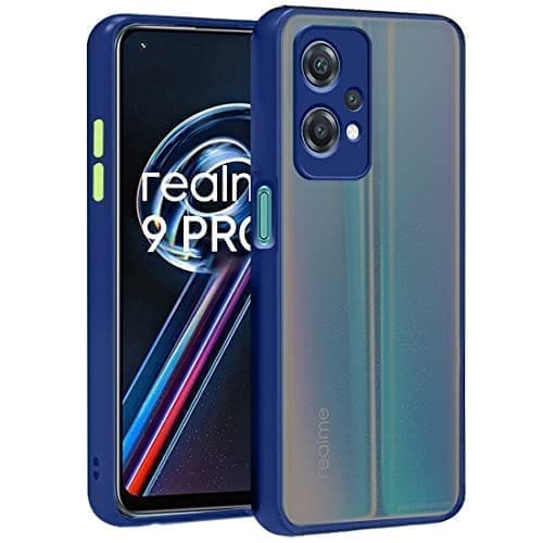 Winble Realme 9 Pro 5G Back Cover Case Smoke (Blue)