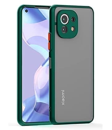 Winble Xiaomi Mi 11 Lite NE 5G Back Cover Case Smoke (Green)