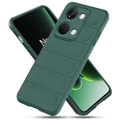 Winble OnePlus Nord 3 5G Back Cover Case Jacket Liquid Silicone (Green)