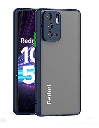 Winble Redmi Note 10T 5G / Poco M3 Pro 5G Back Cover Case Smoke (Blue)