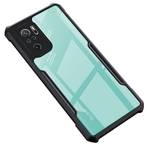 Winble Redmi Note 10 Back Cover Case Crystal Clear