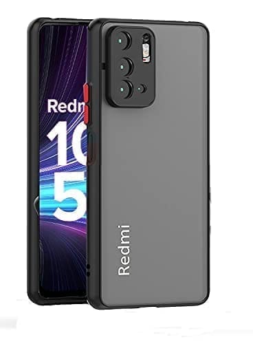 Winble Redmi Note 10T 5G / Poco M3 Pro 5G Back Cover Case Smoke (Black)