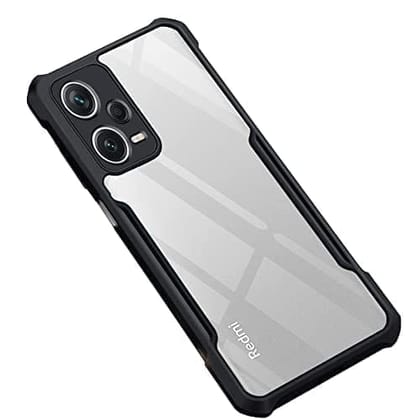 Winble Redmi Note 12 Pro 5G Back Cover Case Crystal Clear