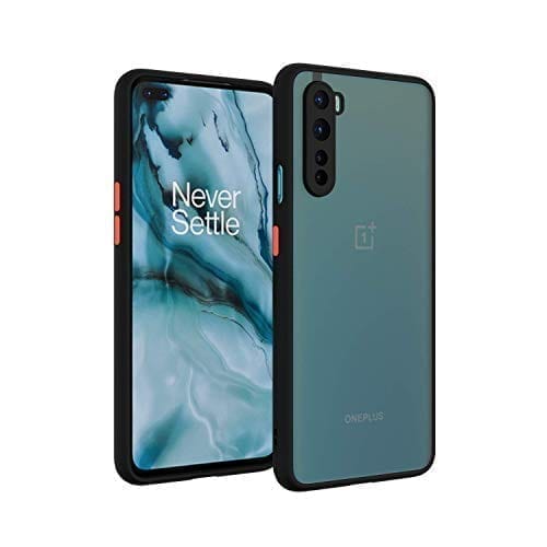 Winble OnePlus Nord Back Cover Case Smoke (Black)