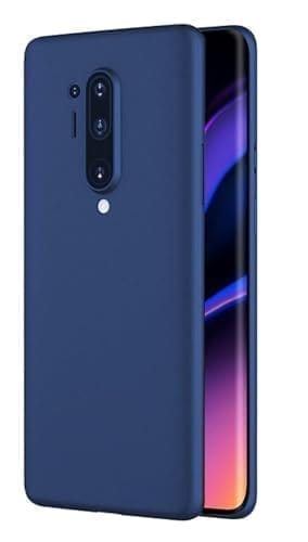 Winble OnePlus 8 Pro Back Cover Case Soft Flexible (Blue)