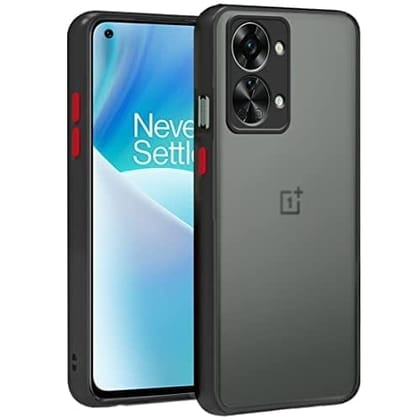 Winble OnePlus Nord 2T 5G Back Cover Case Smoke (Black)