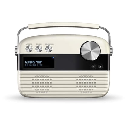 Saregama Carvaan Punjabi - Portable Music Player with 5000 Preloaded Songs, FM/BT/AUX