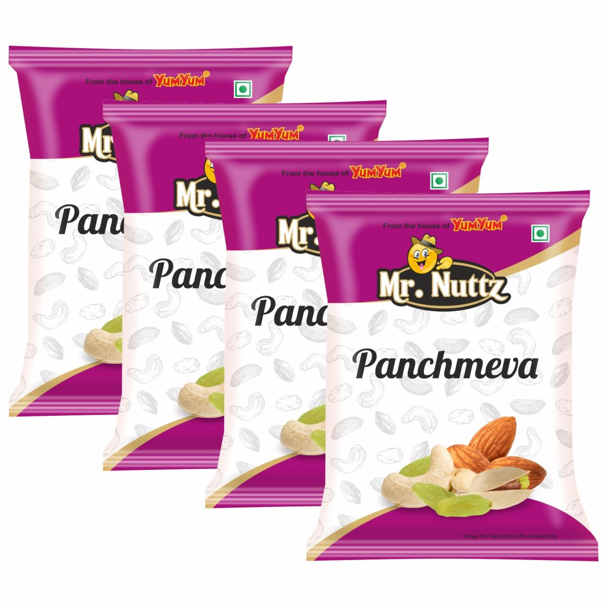 Mr.Nuttz 5 in 1 Panchmeva 200g (4 x 50g)