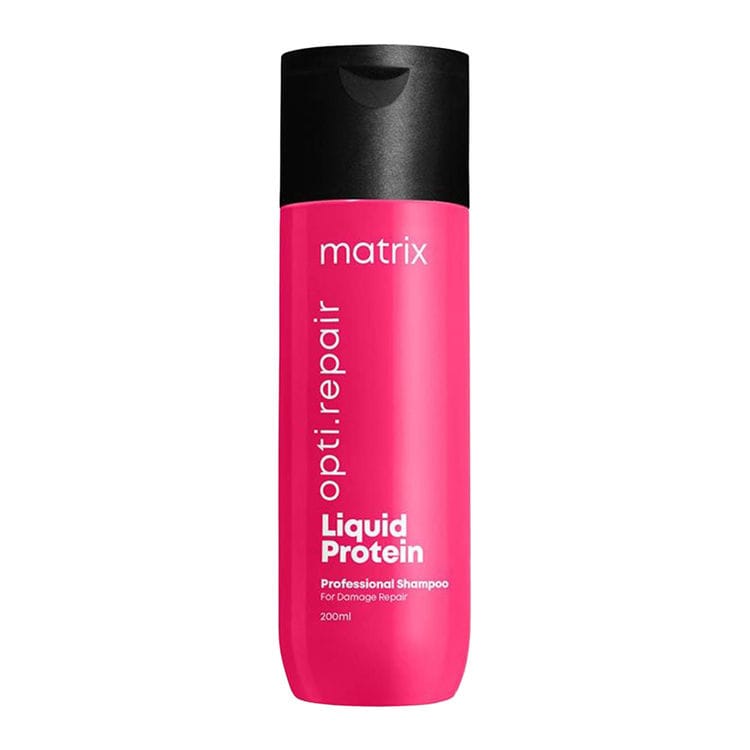 Matrix Opti.Repair Professional Liquid Protein Shampoo, Repairs Damaged Hair From 1st Use (200ml)