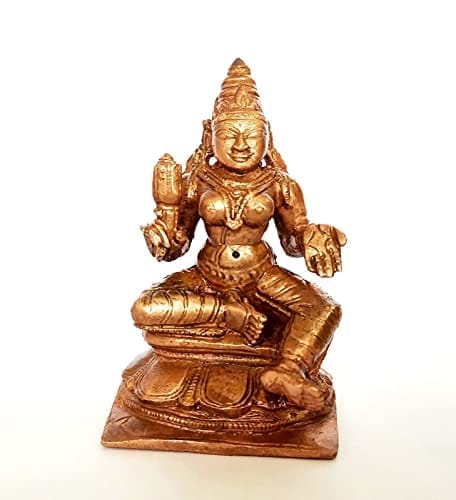 Searchers Paradise - Copper Idols Bhoogasakthi,2.5 inches, Copper Handmade 200 Grams, Patina Antique Finish, Pack of 1 Piece