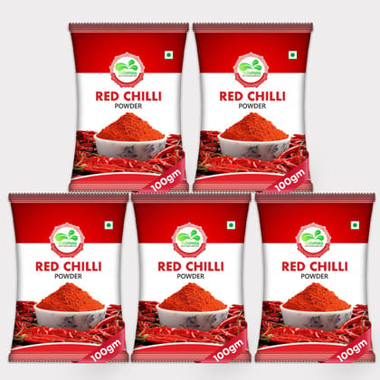 Red Chilli Powder (Pack of 5)