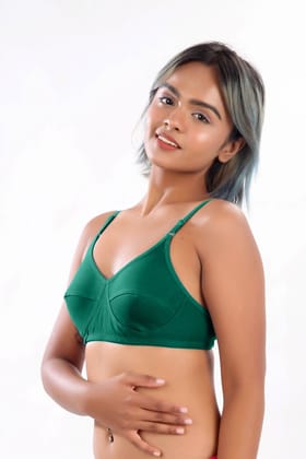 Women Hug Lilly Bra Peacock Color