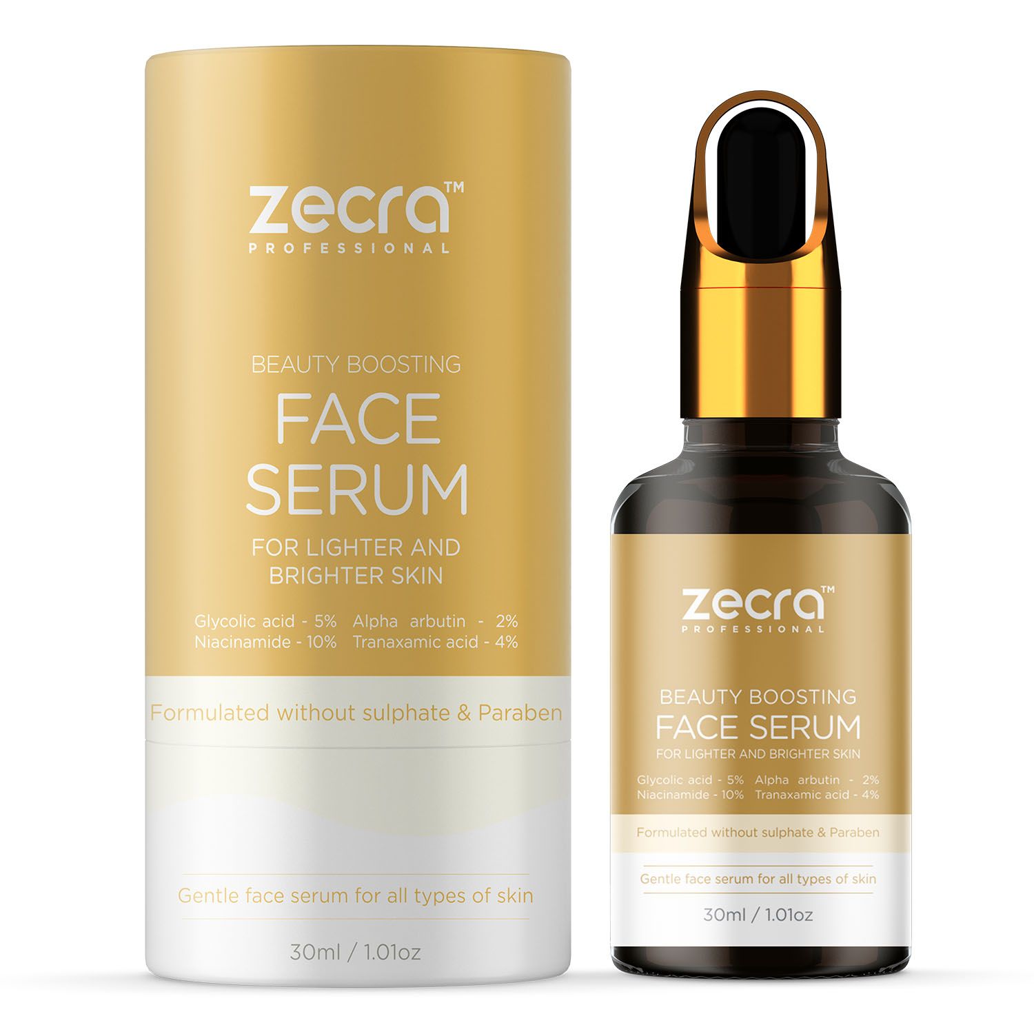 Zecra beauty boosting face serum