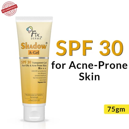 Fixderma Shadow Sunscreen A-Gel SPF 30