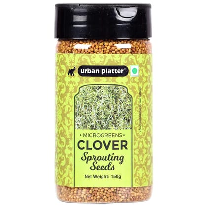 Urban Platter Microgreens Clover Sprouting Seeds Shaker Jar, 150g